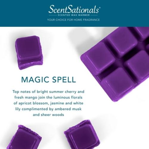 Magic Spell Scented Wax Melts, ScentSationals, 2.5 oz (4-Pack)