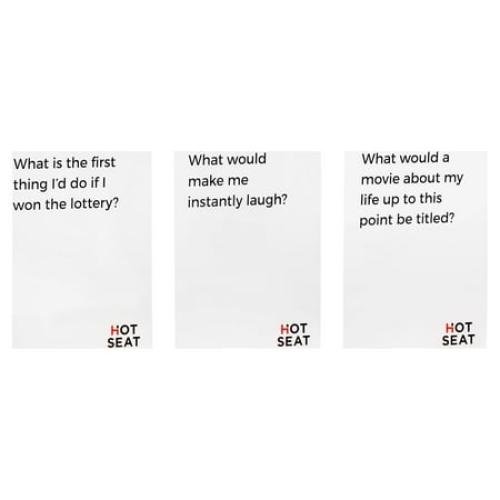 Hot Seat The Party Game That's All About You