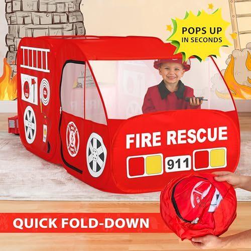 W & O Fire Hat & Jacket Other Accessories FIRE TRUCK PLAY Home Accessory