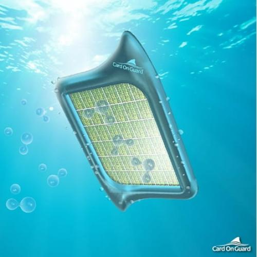 Solar Sanitizer FIN for Swimming Pools | Reduces Chlorine, Bromine Use by 50% for 12 Months | One FIN Per 15,000 Gallons