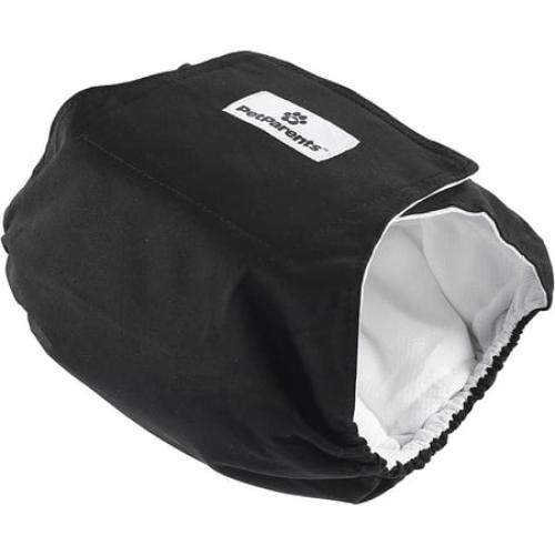 Pet Parents Premium Washable Belly Bands for Male Dogs & Extendrs, (3pack) of Male Dog Diapers & Male Dog Belly Bands, Color: Black, Size: Small Dog Diapers Male