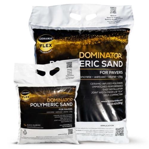 DOMINATOR 40 Lb. Titanium Gray Polymeric Sand, Premium, High-Performance Paver Joint Sand with Ceramic Flex