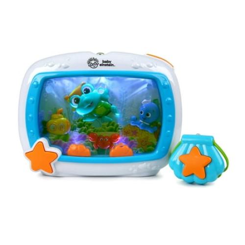 Baby Einstein Sea Dreams Soother Baby Sleep Sound Machine with Remote, Multicolor, Infants Ages 0 months
