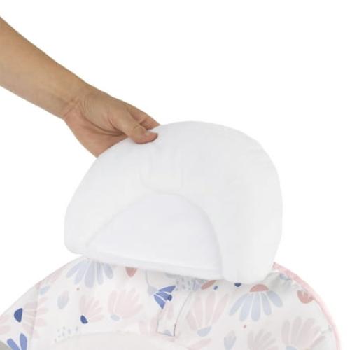 Ingenuity Keep Cozy 3-in-1 Baby Bouncer Seat & Infant to Toddler Rocker - Burst (Pink)