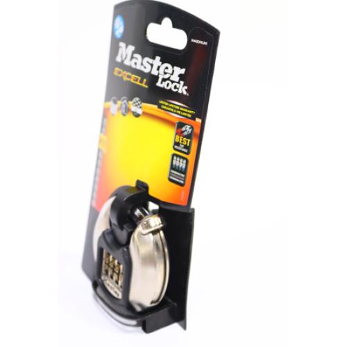 Master Lock Discus Padlock Excell Stainless Steel 70 mm M40EURDNUM