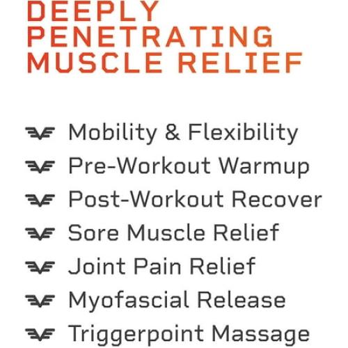 LifePro 4-Speed Vibrating Massage Ball Roller- Revolutionary Lacrosse Ball Deep Tissue Trigger Point Therapy - Massage Ball for Plantar Fasciitis, Yoga Therapy, Mobility, Myofascial Release Ball