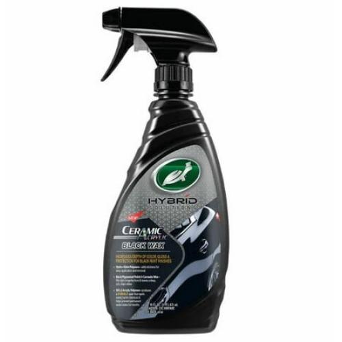 Turtle Wax Hybrid Solutions Ceramic Acrylic Black Spray Wax 53447, 16 oz