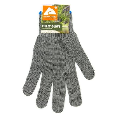 Ozark Trail Fishing Fillet Glove - Gray Glove Adult Unisex sized.