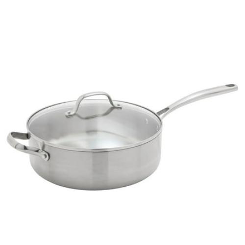 GreenPan Superior 5 Quart Stainless Steel Sauté Pan