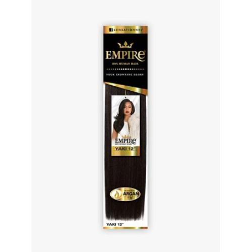 Sensationnel Empire 100% Human Hair Yaki Weave - 16 COLOR BROWN ?