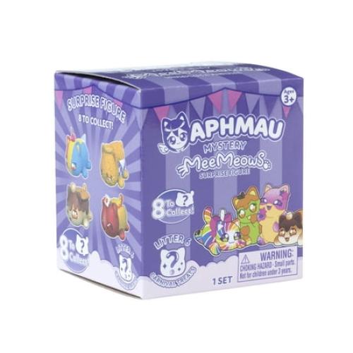 Aphmau MeeMeow Mystery Figures – Series 6, Blind Box: 1 of 8 Possible Carnival Treats MeeMeows Toys Ages 5