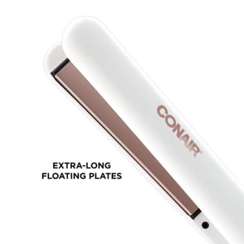 Conair Double Ceramic 1 Flat Iron, Rose Gold