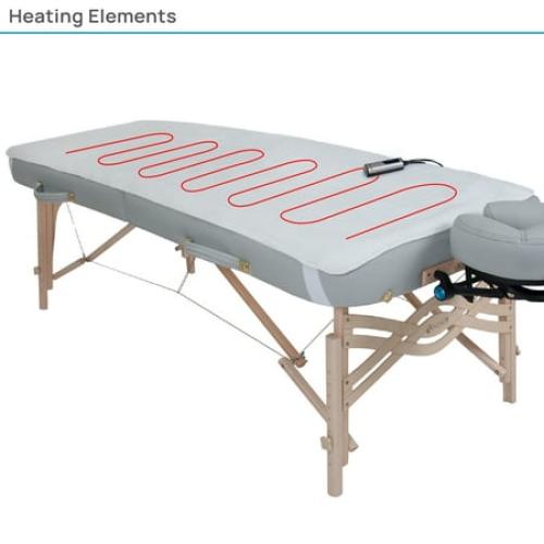 Earthlite Massage Table Warmer & Fleece Pad (2in1), ETL Certified, 3 Heat Settings, 13ft Cord/Heating Pad / 1 Year Replacement Guarantee