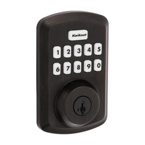 Keyless Entry Deadbolt - Venetian Bronze
