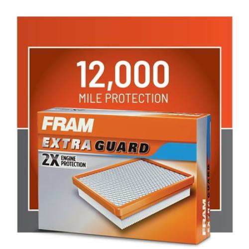FRAM Extra Guard CA11895 Advanced Filter Media Engine Air Filter For 2016-2023 Toyota Tacoma