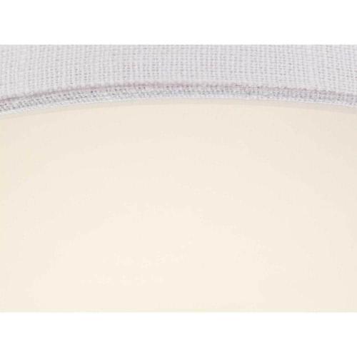 Progress Lighting Inspire Collection Brushed Nickel Integrated LED Transitional Kitchen Ceiling Light Drum Flush Mount