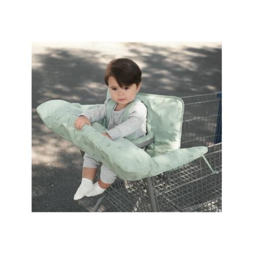 Modern Moments By Gerber Baby Boy Shopping Cart Cover, Sage