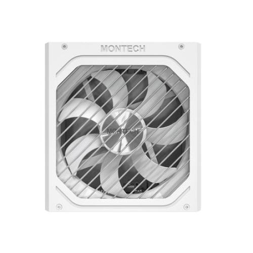 White Montech TITAN PLA 1200 1200 W ATX12V / EPS12V 80 PLUS PLATINUM Certified Full Modular Active PFC Power Supply