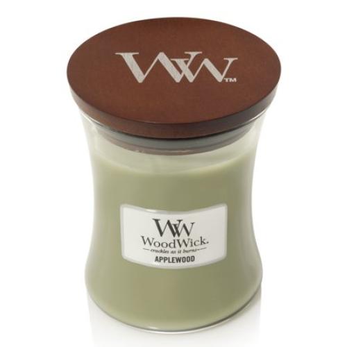 WoodWick Medium Hourglass Candle, Applewood