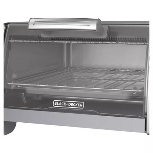 BLACK DECKER 4 Slice Toaster Oven Stainless Steel TO1700SG - New (tt)