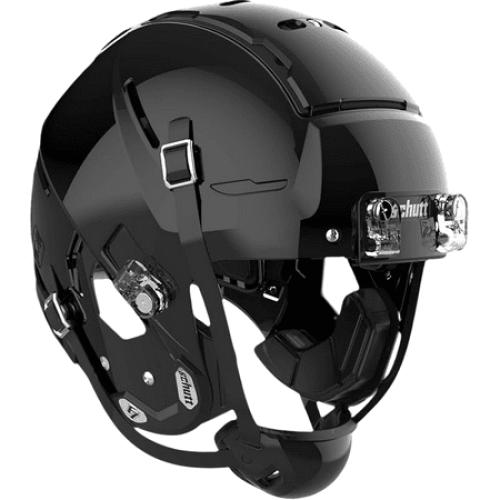 Red Youth L/XL Schutt F7 LX1 Youth Football Helmet, Black, Size L