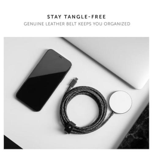 Native Union Snap Magnetic Wireless Charger – 10ft MagSafe Fast Charging Cable for iPhone (Cosmos)
