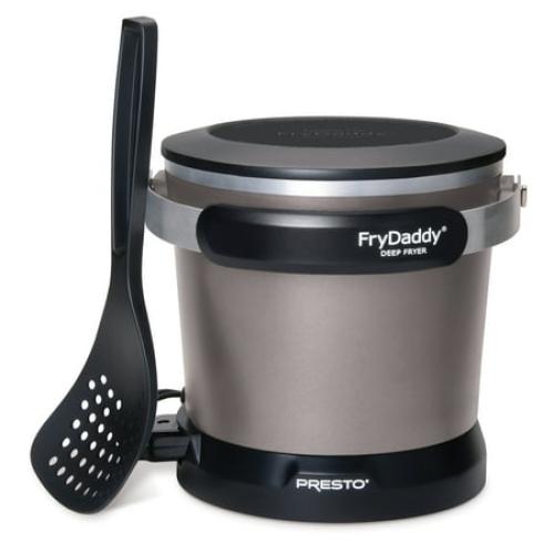 (NO POWER CORD) Presto FryDaddy Electric Deep Fryer, Black 05428