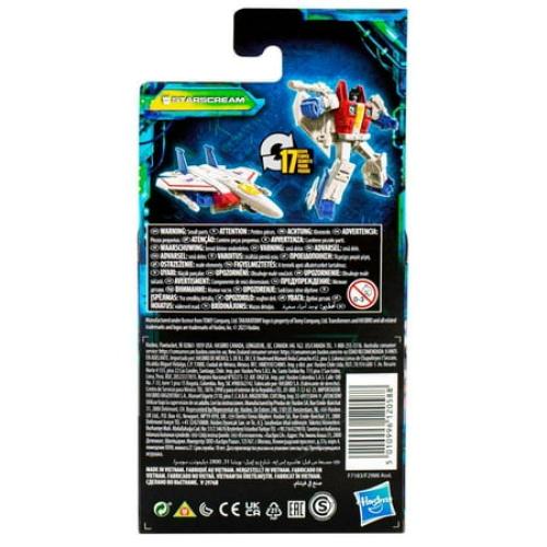 Transformers Legacy Evolution Core Starscream Converting Action Figure (3.5”)