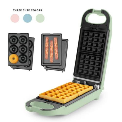 Aroma Swap & Flip Waffle Maker, New