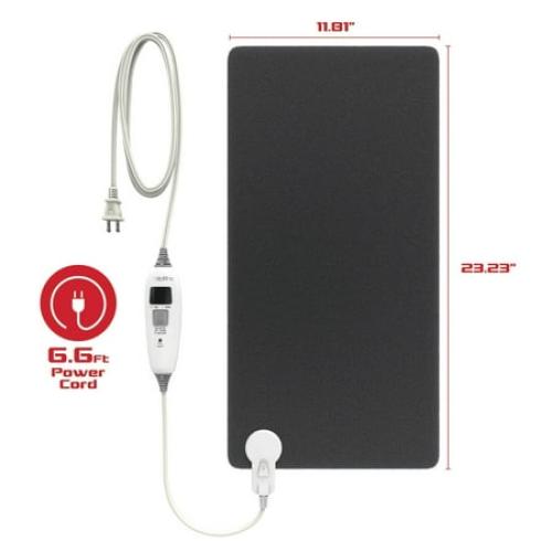 FitRx Recovery Heat Heating Pad, Electric Heating Pad for Back Pain Relief, 12 x 24in.