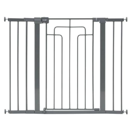 Safety 1ˢᵗ Contemporary Tall-and-Wide Gate, Grey