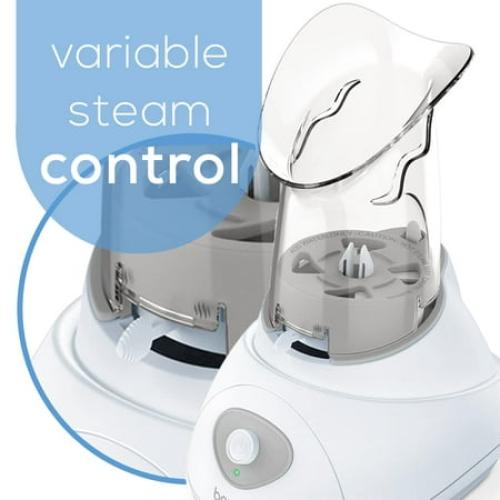 Color White Beurer Steam Inhaler for Cough and Cold, Sinus Relief, White