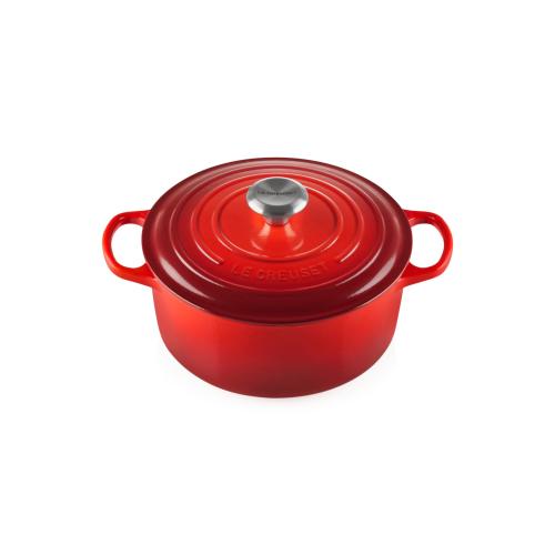 Le Creuset Enameled Cast Iron Signature Round Dutch Oven 4.5 qt. Cerise