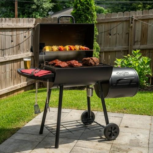 Char-Griller® Barrel Pro™ Charcoal Barrel Grill