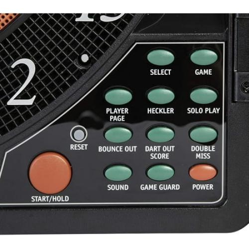 Arachnid Titanium 5400 Electronic Dartboard and Cabinet, Black