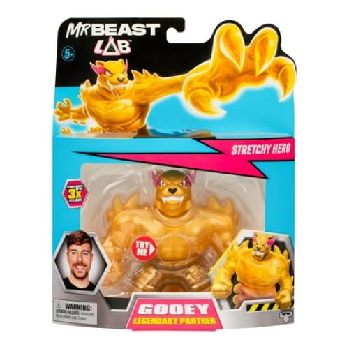 MrBeast Lab Heroes of Goo Jit Zu Goo Legendary Panther Action Figure, Ages 5