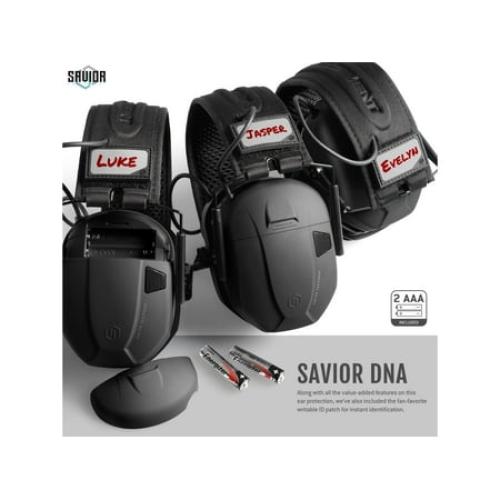 Savior Equipment Apollo Electronic Sound Suppressor, Black, Collapsed: 5.5 x 5.5 x 4