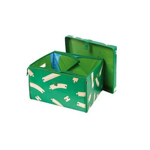 BRIO World 33052 Deluxe Railway Set | Wooden Toy Train Set for Kids Age 3 and Up, Green