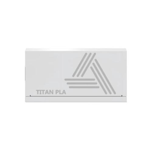 White Montech TITAN PLA 1200 1200 W ATX12V / EPS12V 80 PLUS PLATINUM Certified Full Modular Active PFC Power Supply
