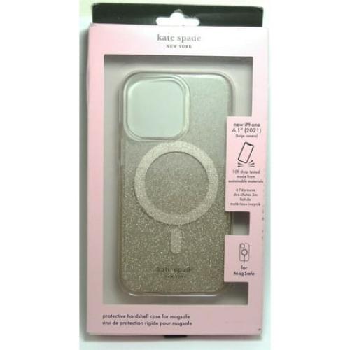 kate spade new york - Protective Hardshell Case for iPhone 13 Pro - Champagne