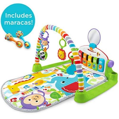 Fisher-Price Deluxe Kick & Play Piano Gym & Maracas