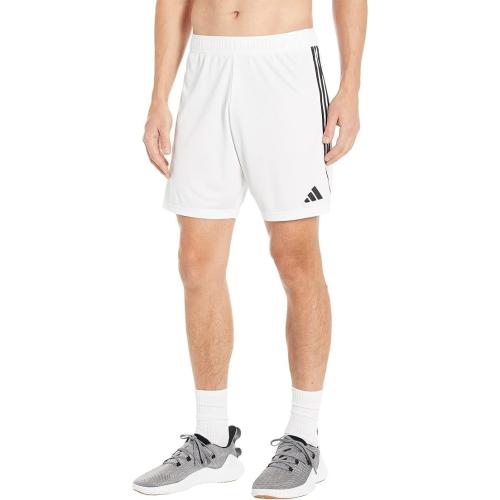 adidas Men's Tiro 23 League Sweat Shorts, Color: White/Black,Size Medium