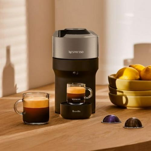 Nespresso Vertuo POP Dark Gray Coffee and Espresso Maker by Breville