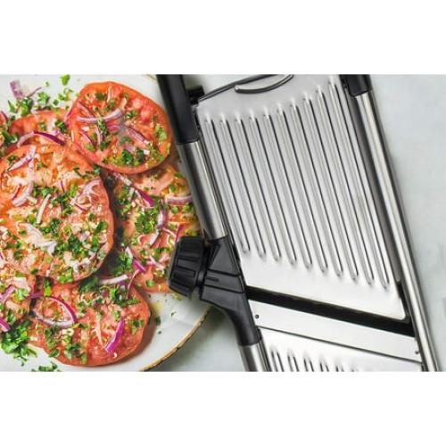 Gramercy Kitchen Co. Adjustable Stainless Steel Mandoline Food Slicer