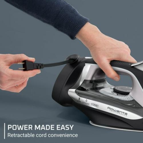 Rowenta Accessteam Cordreel Iron, DW2450, Black