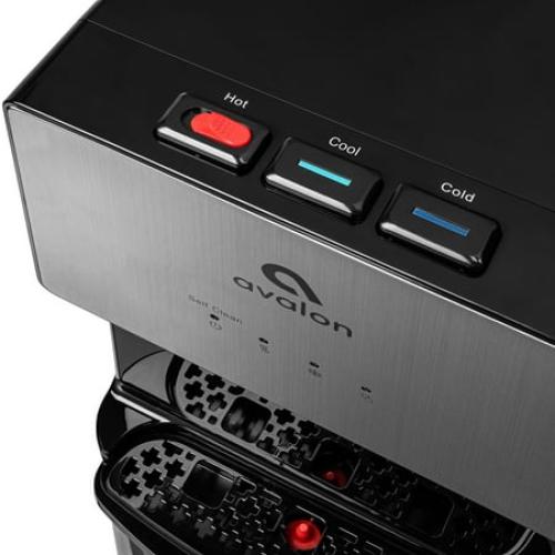 Avalon Self Clean Bottom Load Water Cooler 3 Temp NSF UL Energy Star, Stainless Steel