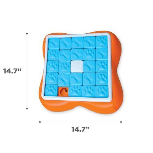 Outward Hound by Nina Ottosson Challenge Slider Treat Puzzle Enrichment Toy Level 3 Advanced Multicolored