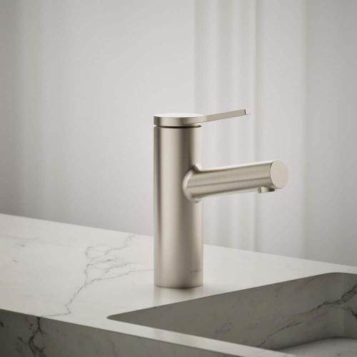 Elate Single-Handle Bathroom Sink Faucet in Vibrant Brushed Nickel, 1.2 GPM