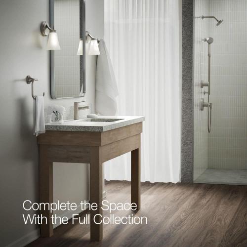 Elate Single-Handle Bathroom Sink Faucet in Vibrant Brushed Nickel, 1.2 GPM