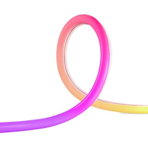 RGBIC 6.5 ft. Smart Neon Plug-In Indoor Color Changing Wi-Fi Enabled Rope Light (1-Rope)